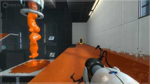 Gels are new to Portal 2, and affect surfaces in many different ways.