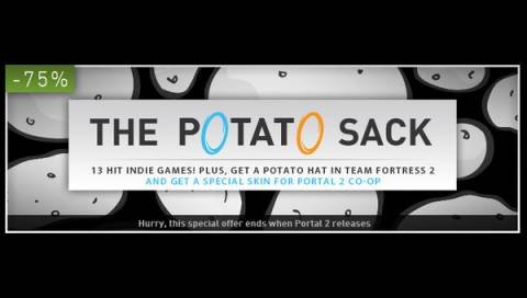 Steam ad for The Potato Sack.