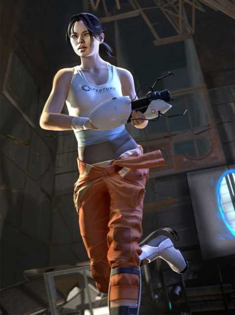 Chell returns as the game's protagonist.
