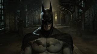 The Dark Knight in Arkham Asylum.