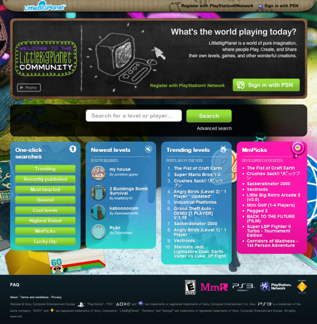 The LBP.me Front Page